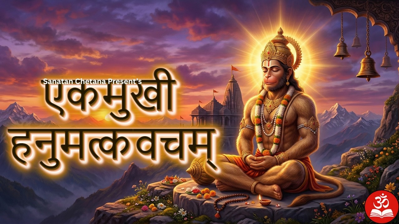 एकमुखी हनुमत्कवचम् - साक्षात् हनुमान जी का सुरक्षा घेरा | Ekamukhi Hanumat Kavacham
