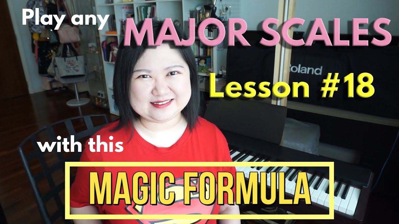 How to play any MAJOR SCALE? Piano Lesson 101: Lesson #18 - YouTube
