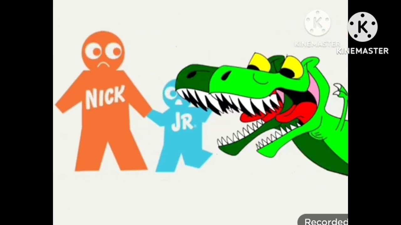 Nick Jr productons logo ident 1995