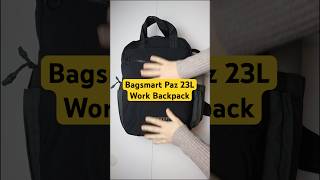 BAGSMART Paz 23L Work Backpack (unpack with me)