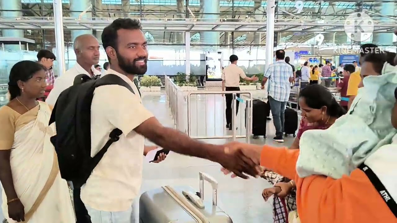 Abhi first time going to Abroad 