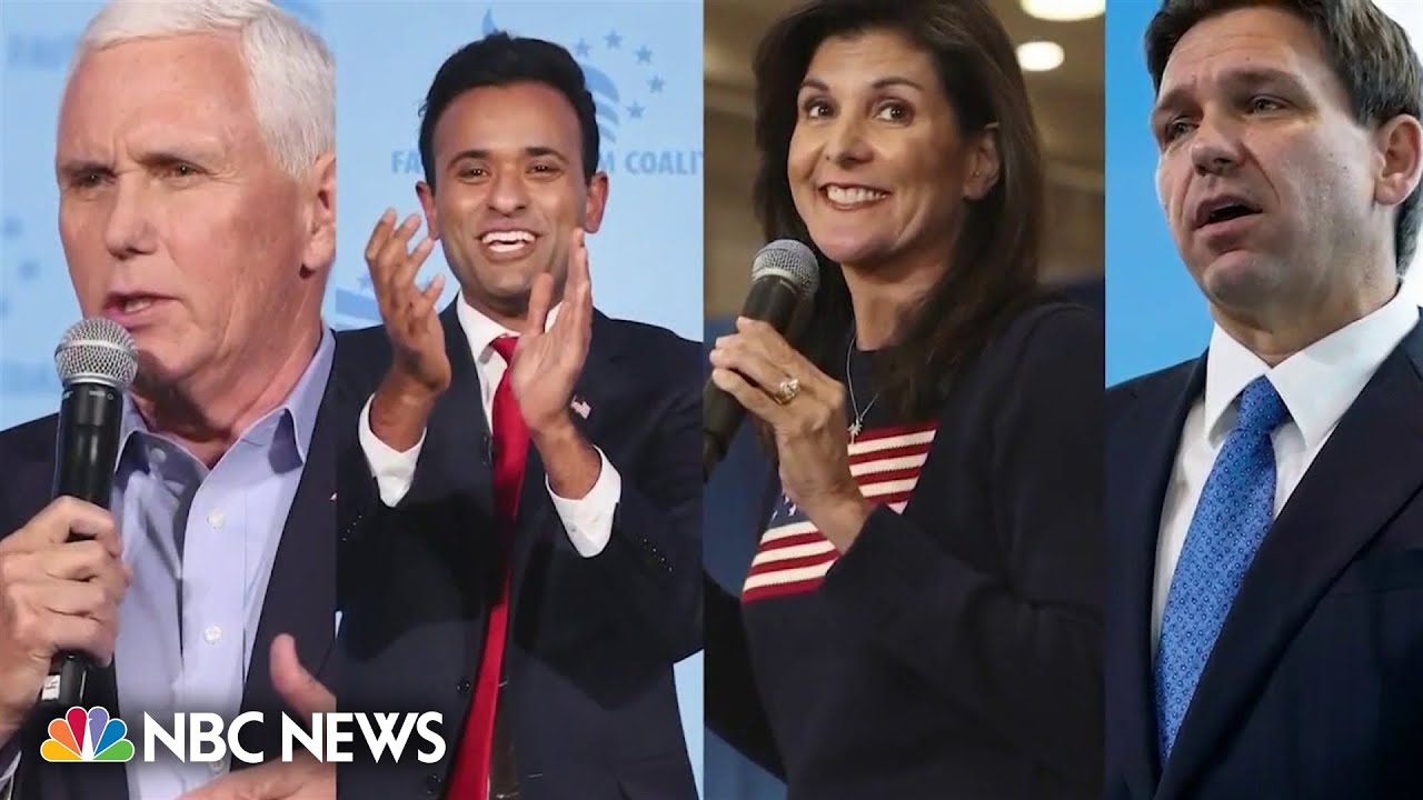 GOP candidates slam Trump as presidential field grows