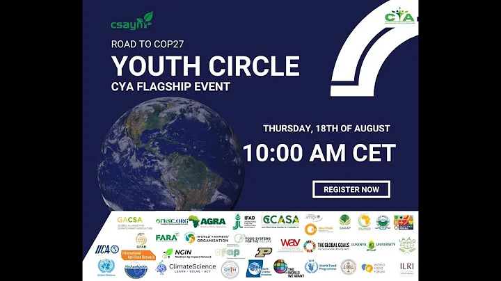 Road to COP27: YOUTH Circle (CYA Flagship Event) - DayDayNews