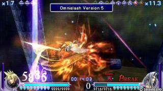 Final Fantasy Dissidia-Time Attack - Cloud vs Sephiroth - First Battle
