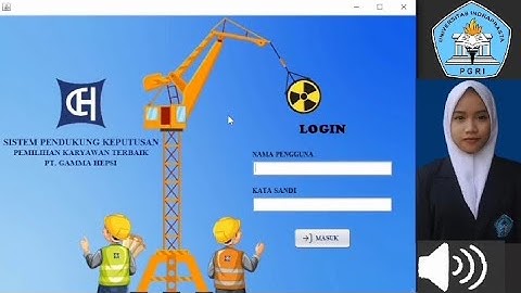Demo Aplikasi SPK Pemilihan Karyawan Terbaik Menggunakan Metode AHP