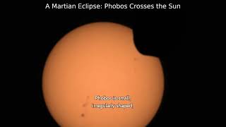 A Martian Eclipse: Phobos Crosses the Sun | NASA APOD 2026-05-24