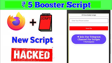 🔴 ₹5 Free Paytm Cash Booster Script | Unlimited Time Free Paytm Cash Script | Money Adder Script |