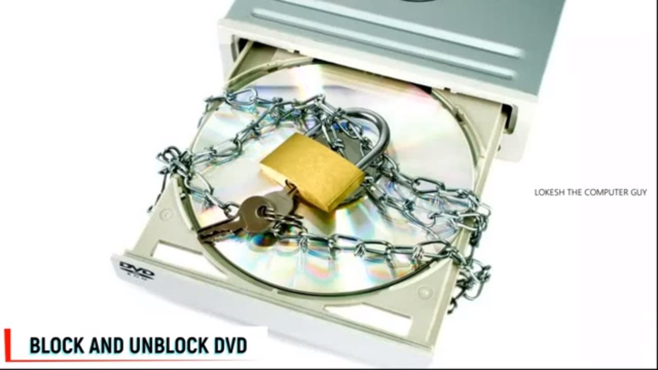 PC TIPS AND TRICKS Block And UnBlock DVD Drive PC Tips YouTube