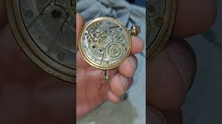 старинные Американские карманные часы STANDART 15jewels