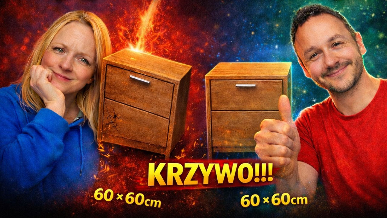 Składamy dwie szafki…  coś poszło krzywo