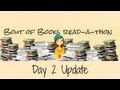 Bout of Books 7.0 Read-a-Thon Day 2 Update