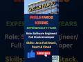 🔥Urgent Hiring |Wells Fargo Hiring |Java Full Stack, React |Hyderabad #ytshorts #itjobs #wellsfargo
