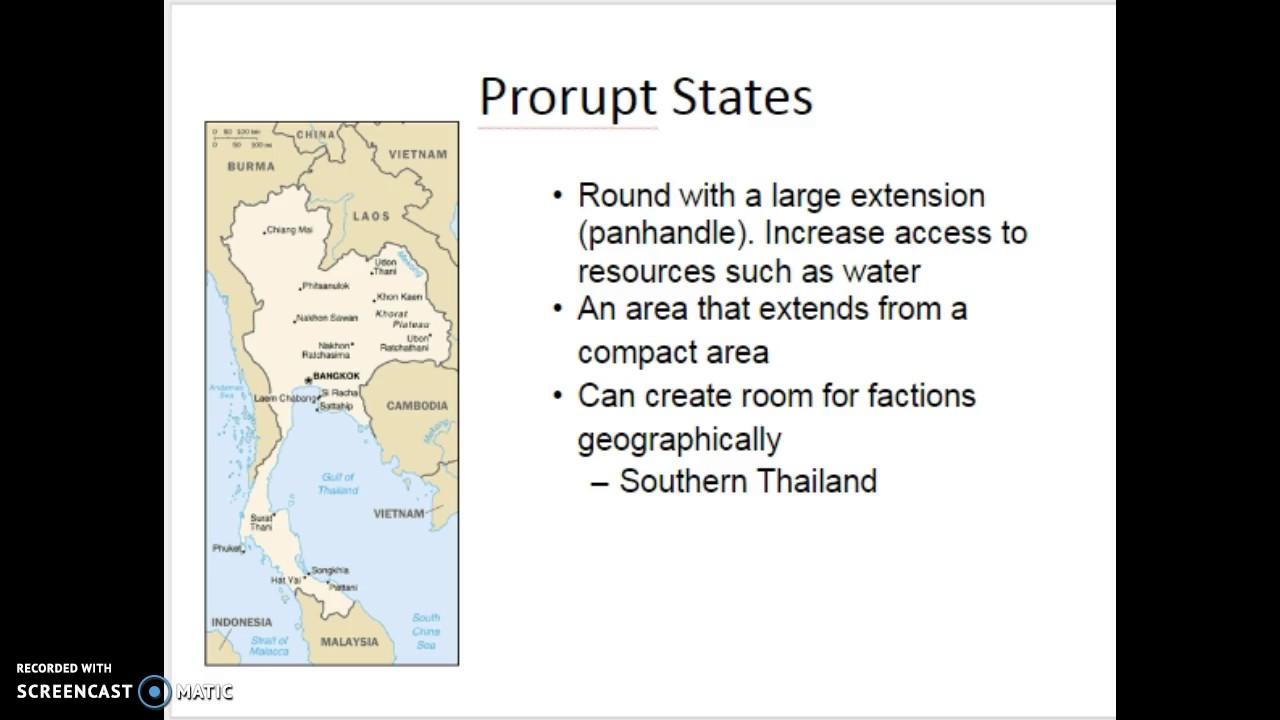 Flipped Lecture Unit 6 2 Political State Shapes YouTube