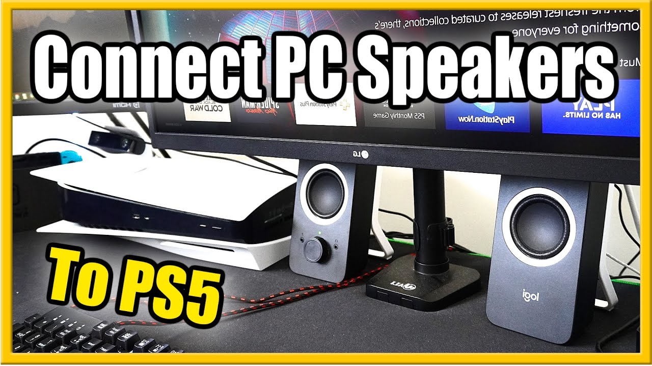 How to Connect PC Speakers to PS5 for Audio (Fast Method!) - YouTube