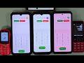 Three Big To Small Incoming Call Nokia 150 Ulefone Armor 28 Ultra