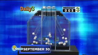 Michigan Lottery Evening Draws for Monday September 30, 2019
