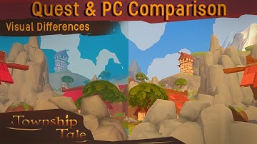 A Township Tale VR RPG: Quest vs PC Comparison