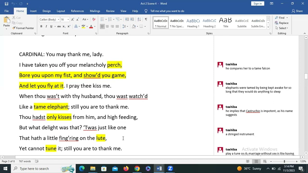 The Duchess of Malfi Act 2, Scene 4 & 5