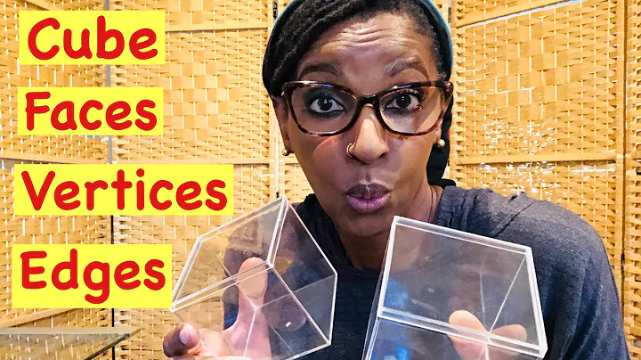 Faces, Vertices and Edges of a Cube! | Parts of a Cube!