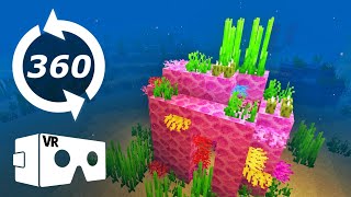  360 VR video Great Barrier Reef Australia Underwater Snorkeling Virtual Reality in Minecraft