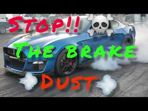 2020 GT500 3.8 WHIPPLE ?STOP THE BRAKE DUST! ?#mustang #shelby #ford #gt500 #streetracing #dream car