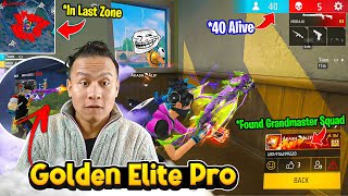 Pro Golden Elite Pass \u0026 Region Top Grandmaster Squad in My Game 😱 All V Badge Lobby - Tonde Gamer