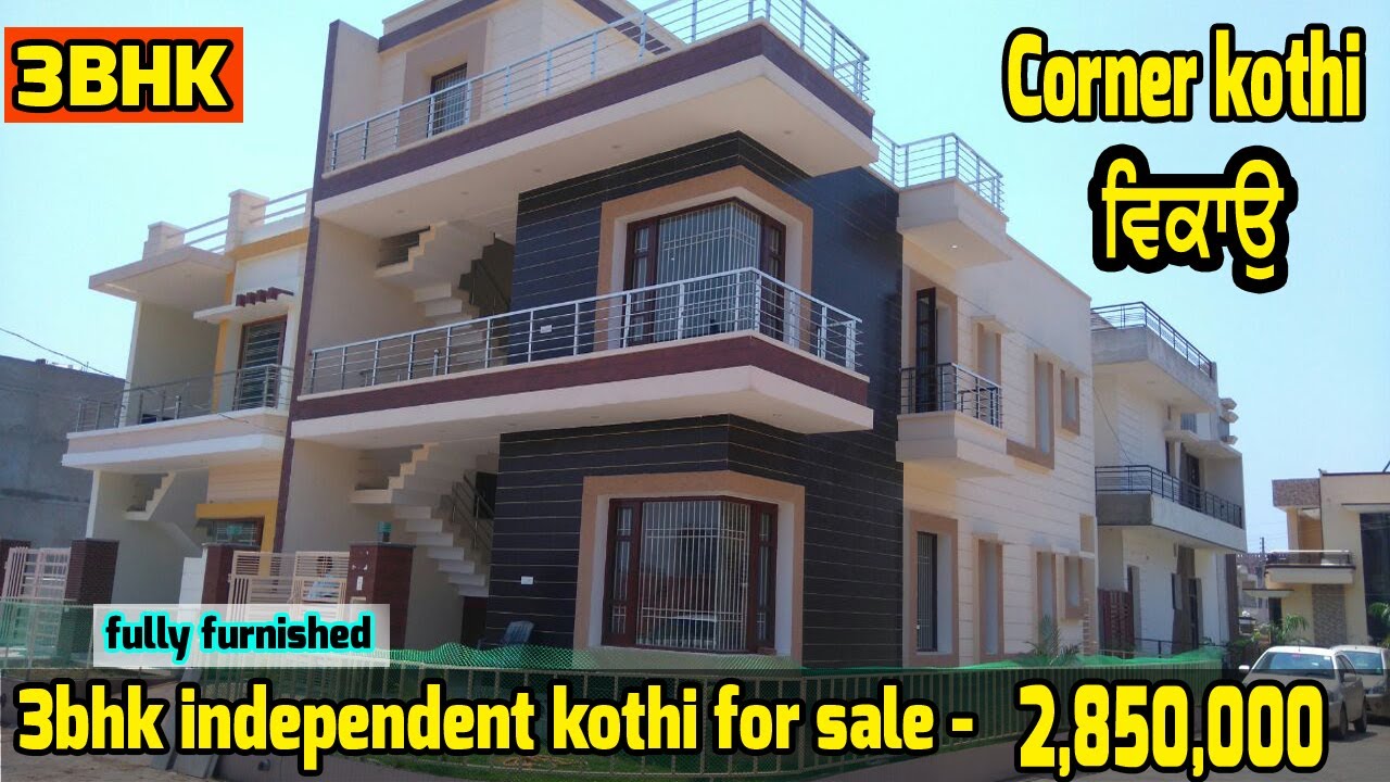 3bhk independent kothi for sale - Modular kitchen - corner kothi, 20 feet road - home sale market