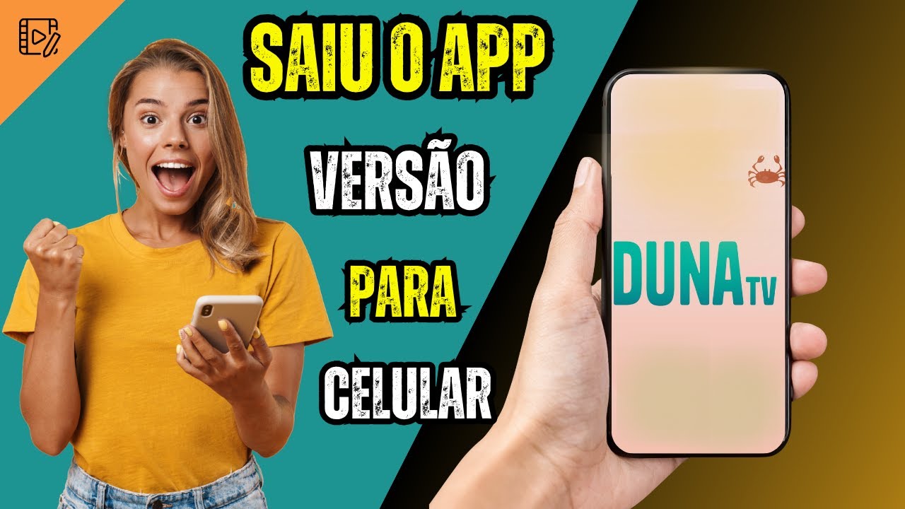 Acabou de sair a versão oficial do Duna TV para celular - YouTube