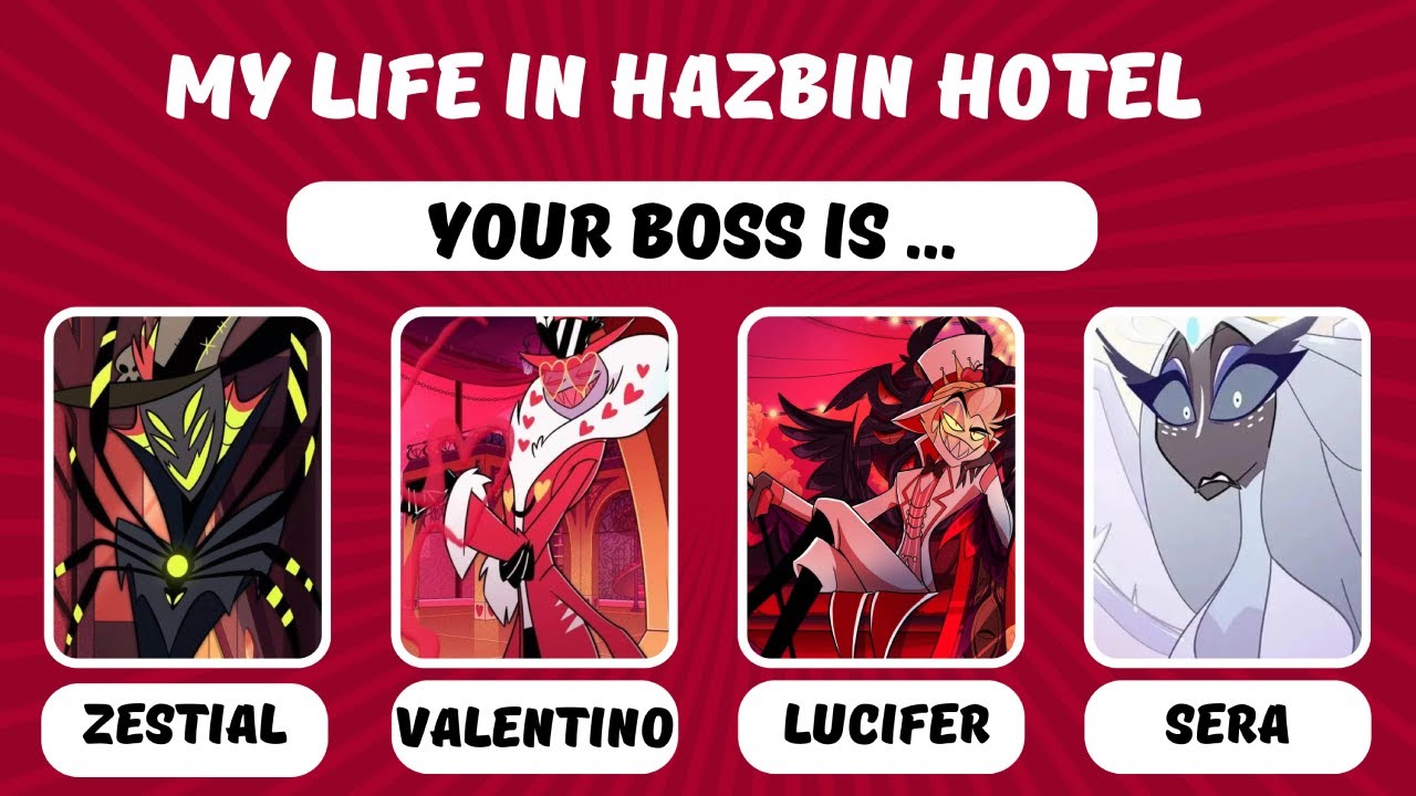 My Life in Hazbin Hotel • Fun Test With Hidden Answers 😝