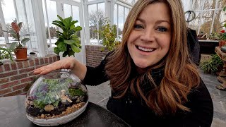 Putting Together a Simple Terrarium! 🪴💚🪴 // Garden Answer