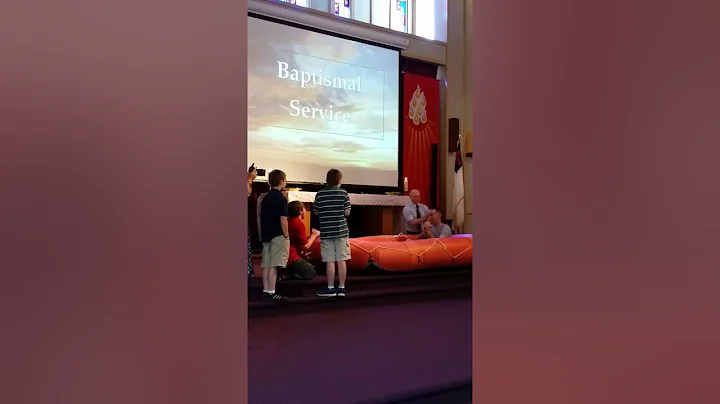 Brad Hickey Baptism