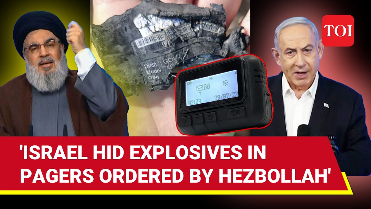 Mossad-link To 3,000 Hezbollah Pager Bombs; 3 Grams Of Explosives, Remote Trigger | Report