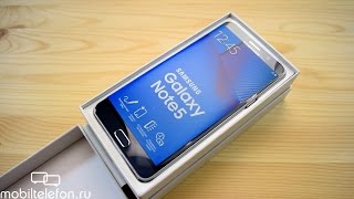 Распаковка Samsung Galaxy Note 5 рядом с Meizu Pro 5, Xperia Z5 Premium, S6 (unboxing)