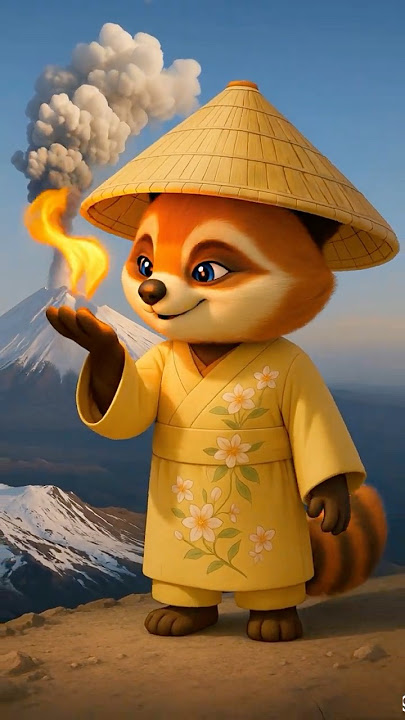 Pandi in Japan! Discover the Magic of Mount Fuji 🗻✨