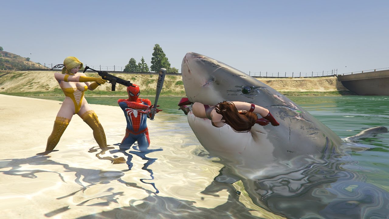 GTA 5 Spider Man Crazy - Spider Man Story