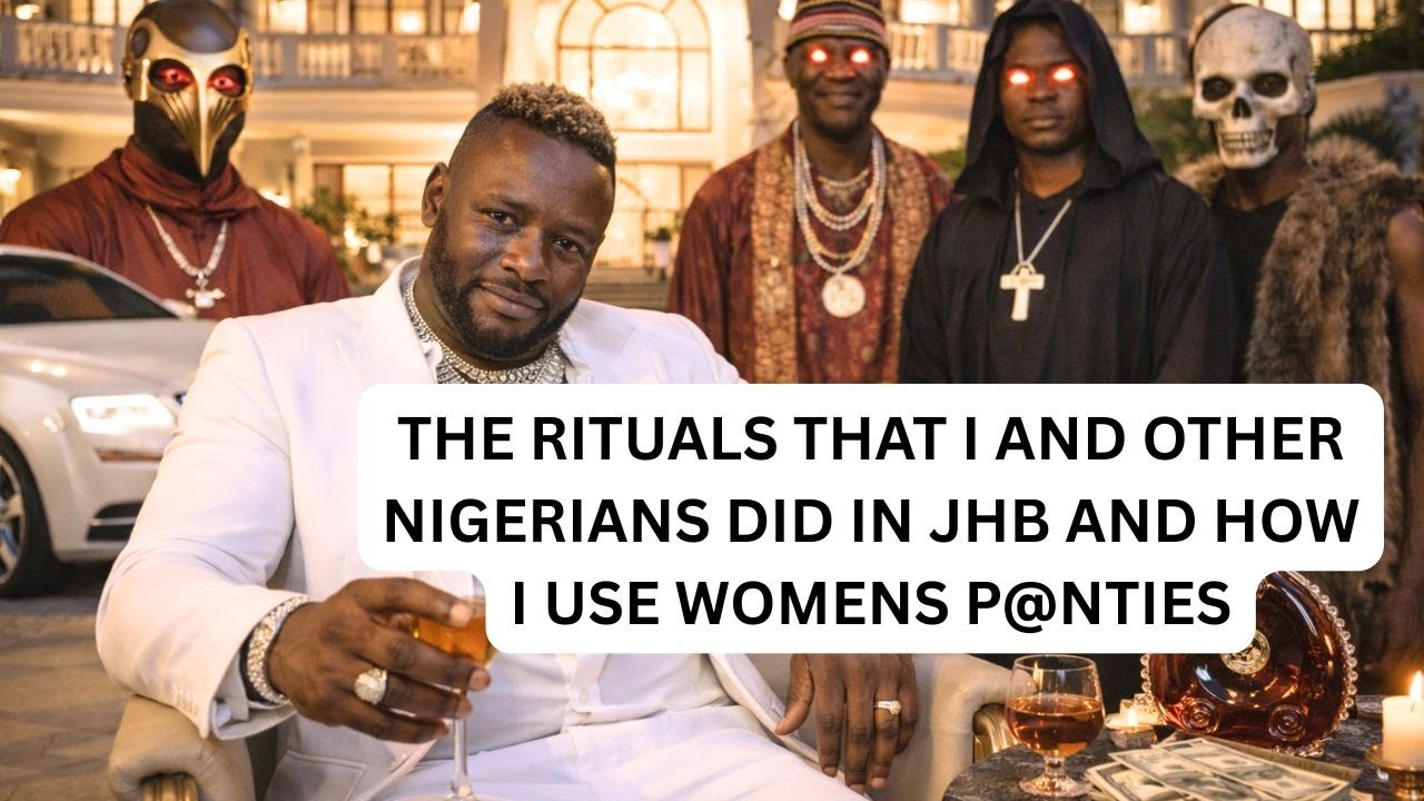 THE RITUALS THAT I AND OTHER NIGERIANS DID IN JHB AND HOW I USE WOMENS P@NTIES