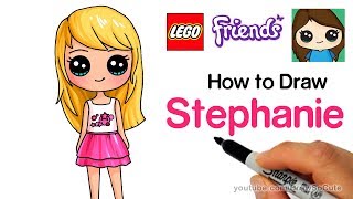 How to Draw Lego Friends Stephanie screenshot 5
