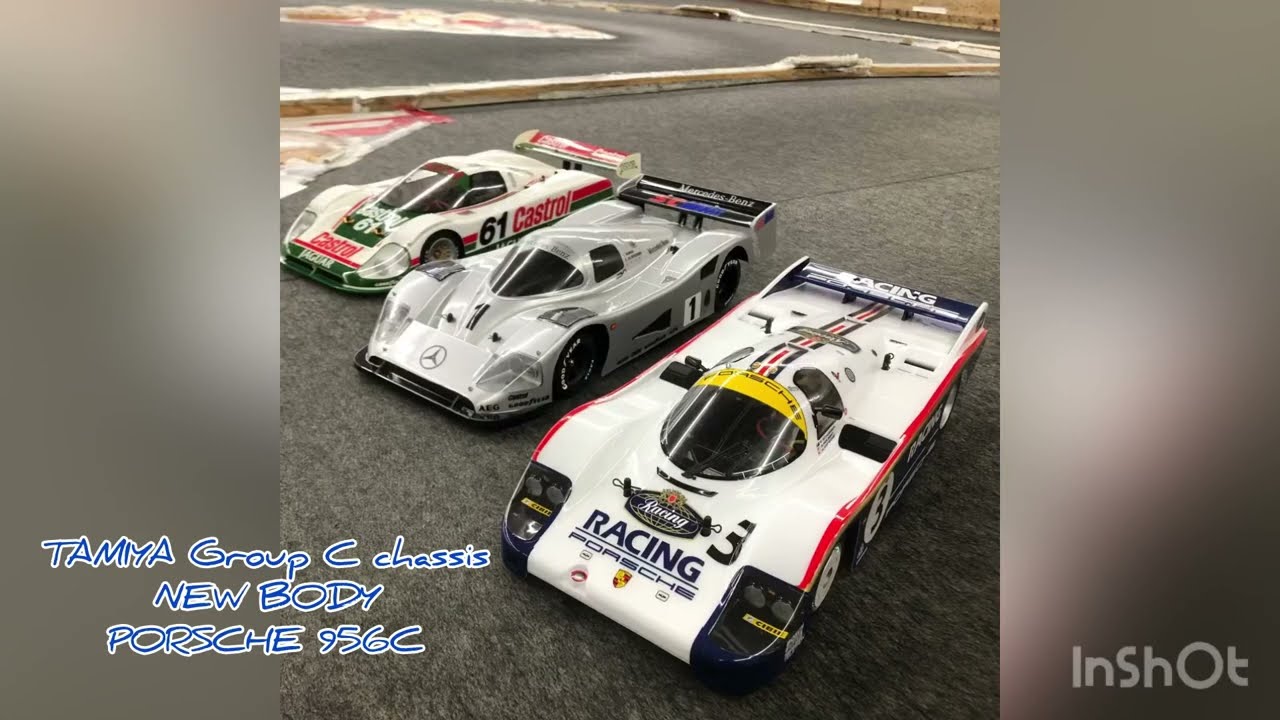 TAMIYA Group C Category NEW BODY PORSCHE 956C