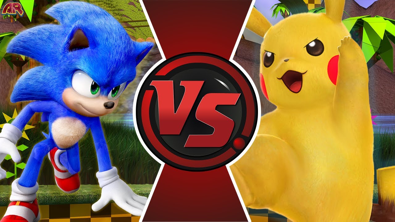 SONIC VS PIKACHU - Super Smash Flash 2