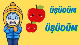 Üşüdüm Üşüdüm Daldan Elma Düşürdüm - Eğlenceli Çocuk Şarkısı