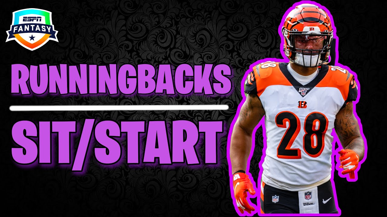 Running Backs 2020 Fantasy Football Advice Week 6 Quarterbacks