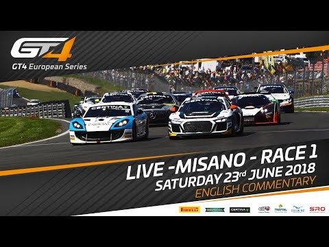 Race 1 - Misano - GT4 European Series 2018 - English