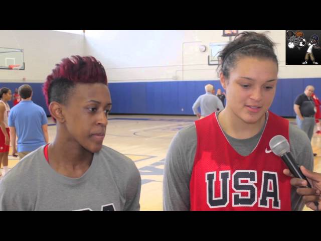 Kayla McBride & Danielle Robinson: USA Basketball