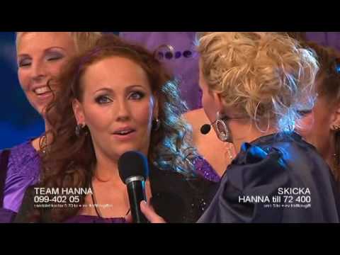 Team Hanna, Krslaget - S02E01 (Scissor sisters - I don't feel like dancing)