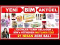 🔥YARIN BAŞLIYOR BİM 21 NİSAN SALI ÜRÜNLERİ 💥HEMEN İZLE 👉 BİM AKTÜEL BU HAFTA   @kampanyaindirim