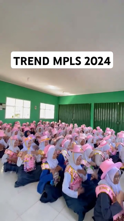 trend mpls 2024 bersama panitia OSIS. #gurumuda #mpls2024