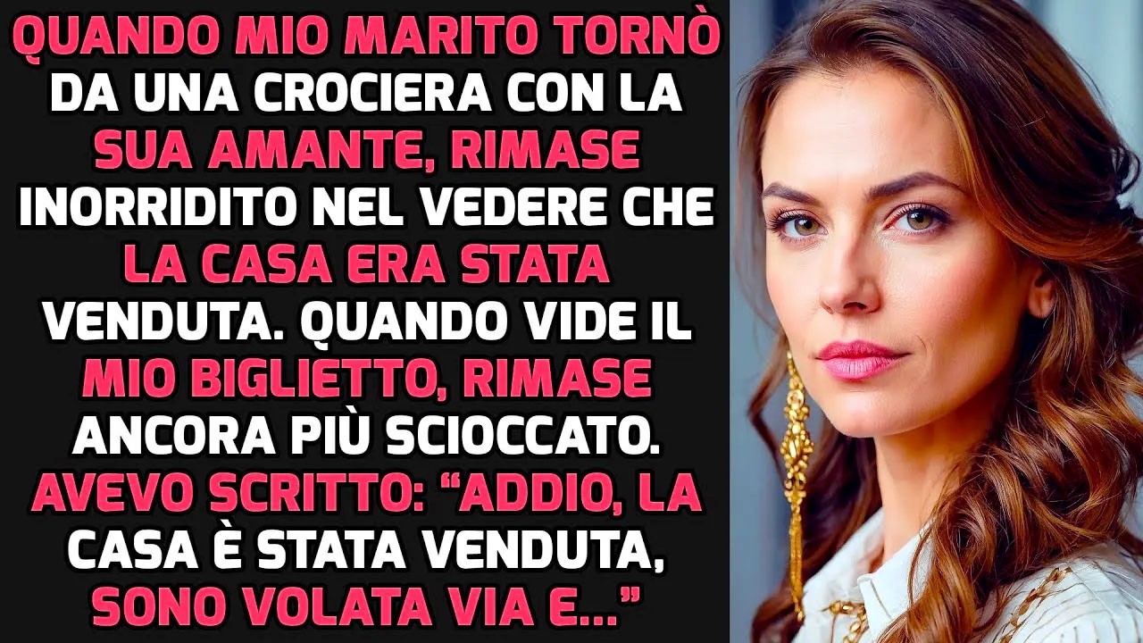 Edith aveva passato dieci anni a vivere per qualcun altro. Quando scoprì che suo marito parte per una crociera con un'altra, non pianse e non fece scenate. Pianificò. Vendette la casa, prese la...