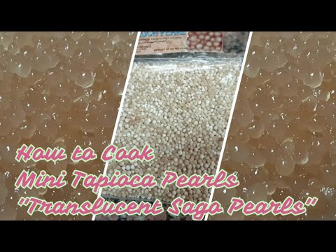 Small Sago Pearls Recipe