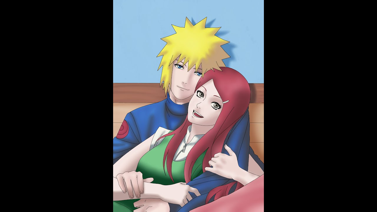 SPEEDPAINTMINATO Y KUSHINANARUTOSemana De San Valenti