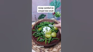 Thumbnail of cara bikin sambal ijo ala padang